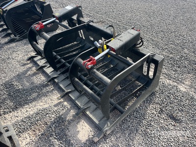 All-Star 68 in Skeleton Skid Steer Grapple