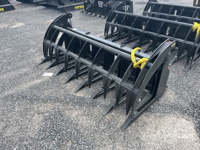 All-Star 84 in Heavy Duty Skid Steer Root Rake (Unused)