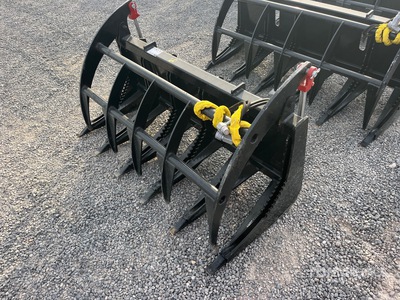 Mid-State 60 In E-Series Skid Steer Root Rake