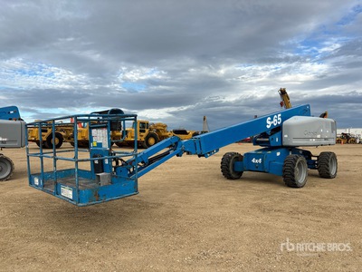 2014 Genie S-65 4WD Diesel Plataforma Elevadora Telescópica
