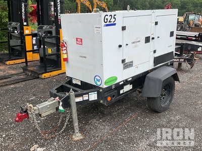 2018 Doosan G25WDO-T4F 25 kVA Mobile Generator Set