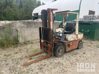 Nissan PH02A25V 4300 lb Forklift (Inoperable)