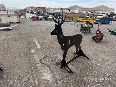 2025 Kit Containers AR500ATDEER Deer Shooting Target Articoli da ferramenta e di consumo (Unused)