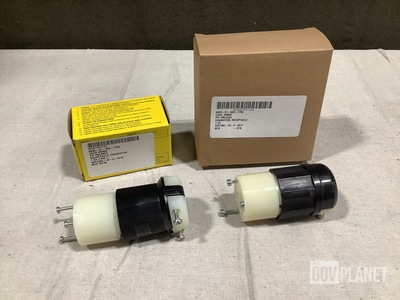 (128) Assorted HBL2623 Receptacle Connectors
