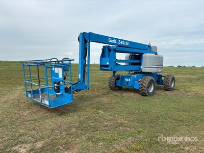 2003 Genie Z60/34 4WD Dual Fuel Plataforma Elevadora Telescópica