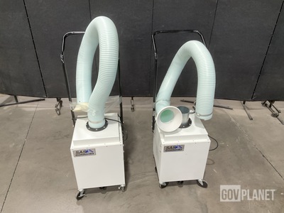 (2) Sentry Air Systems SS-300-MED Fume Extractors