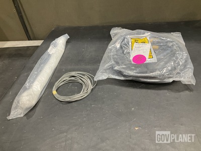 (1) Cable Assembly, (10) Tee Battery Track Trays & Assorted Items