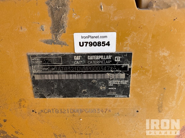 EXCAVADORA 2012 CATERPILLAR 321DLCR