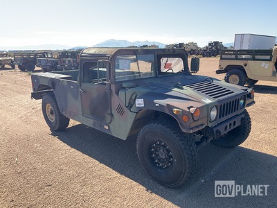 1993 AM General M1097R1 HMMWV 2 Door Soft Top w/Truck Body