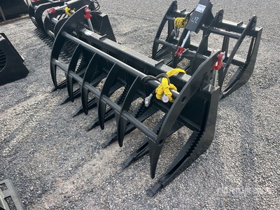 All-Star 72 in Skid Steer Root Rake