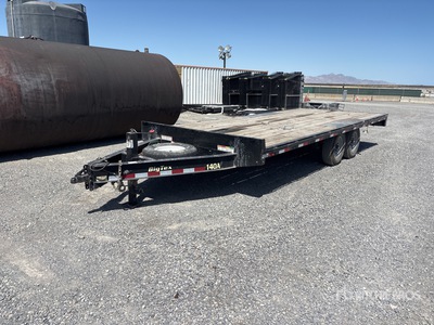 2017 Big Tex 140A 20 ft T/A Equipment Trailer