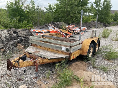 1986 Jaykee 10 ft T/A Remorque utilitaire