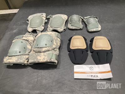 (1) Pair of Tactical Assault Pads, (37) Pairs of Knee Pads & Assorted Items