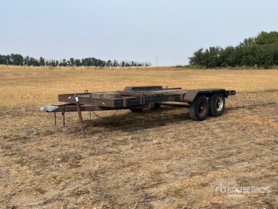 Homebuilt 16 ft T/A Equipment Trailer