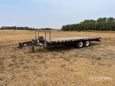 2003 Trailtech 20 ft T/A Equipment Trailer