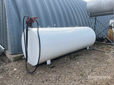 Huge L Steel 1000 gal Fuel Tank
