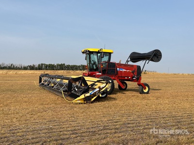 2009 New Holland H8040 30 ft Swather Windrower