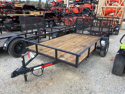2024 Direct Trailer Source 6X12 12 ft S/A Utility Trailer