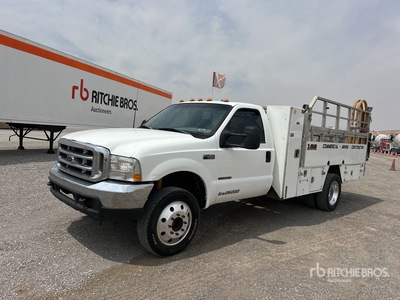 1999 Ford F-450 XL 4x2 Utiliteits vrachtwagen