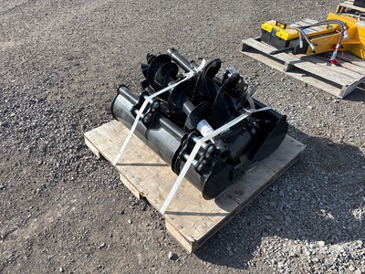 Quantity of (9) 2025 STARVOX 12EX-ATB Excavator Attachment Set (Unused)