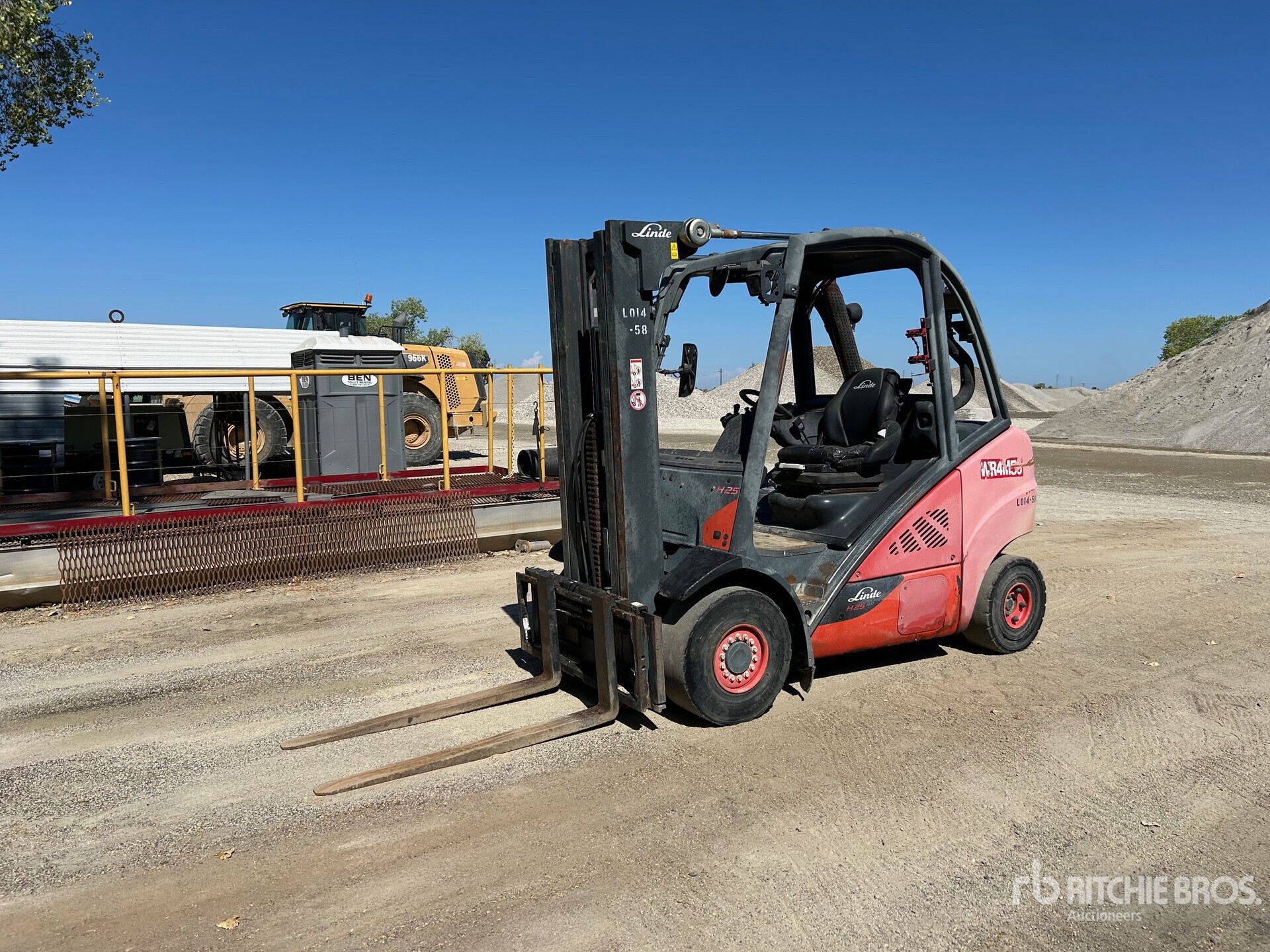 2014 Linde HD25D/600 Forklift