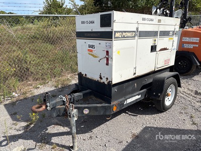 2016 Multiquip DCA25SSIU4F 20 kW Mobile Groupe électrogène (Inoperable)