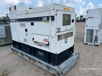 2018 Multiquip DCA125SSIU4F 100 kW Skid-Mounted Generator Set