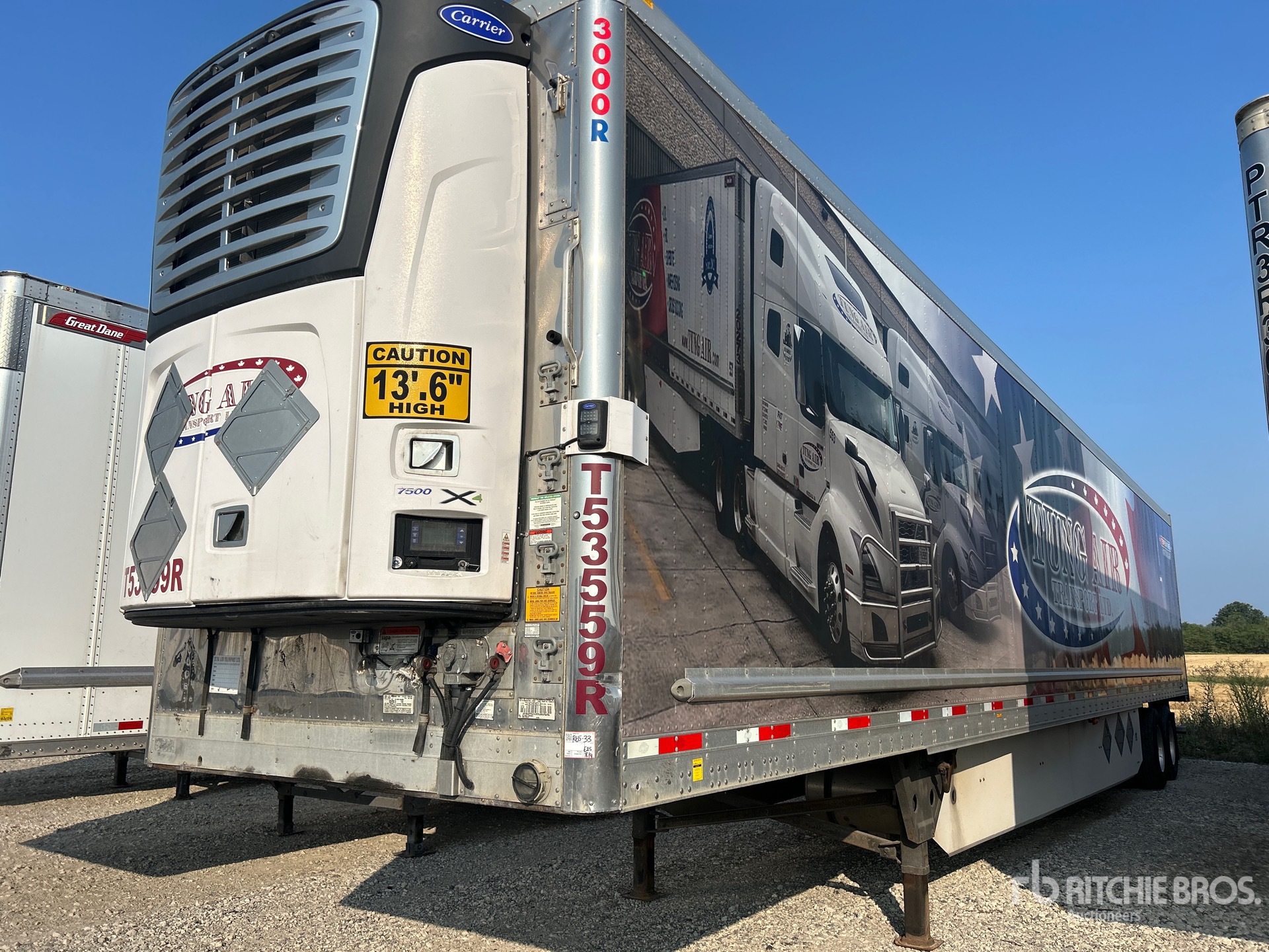 2022 Utility 53 ft T/A バントレーラー