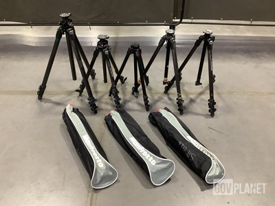 (29) Manfrotto Tripods