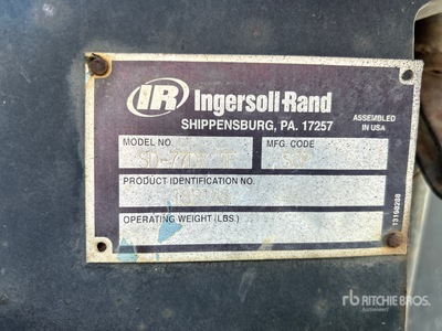 2005 Ingersoll Rand SD77DX TF Rodillo Tándem