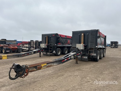 2022 Raglan Pony 17 ft Tri/A Pup Pup Dump Trailer