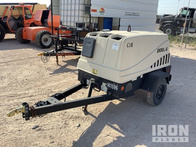 2015 Doosan C185 185 cfm Mobile Air Compressor