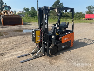 2019 Doosan B15T-7 3000 lb Electric Forklift