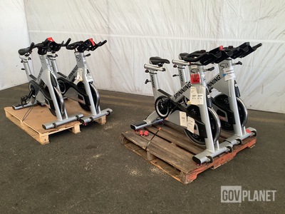 (4) Star Trac Spinner NXT Exercise Bikes