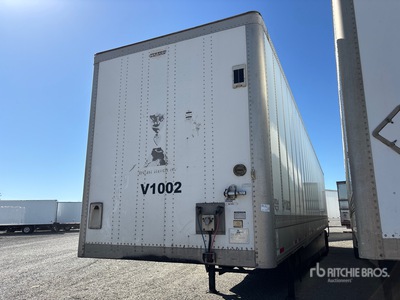 2017 Wabash DVHDHPC 53 ft x 96 in T/A Van Trailer