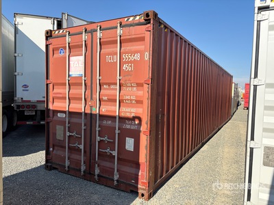 40 ft High Cube Storage Container