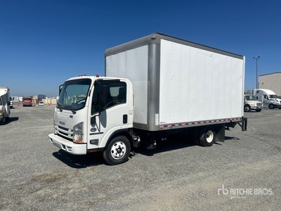 2020 Isuzu NPR 4x2 Van Truck