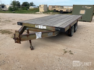 S&H T/A Flatbed Trailer
