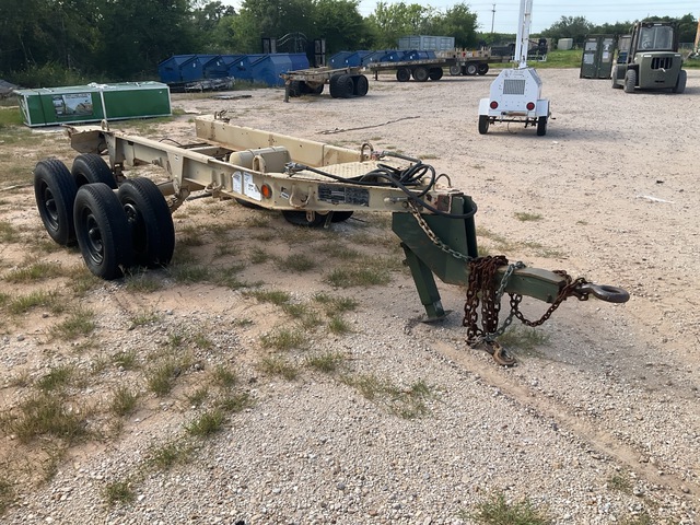 1986 Utility Tool & Body M200A1 T/A Trailer Chassis