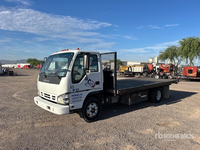 2007 Isuzu NPR 4x2 Flatbed Truck