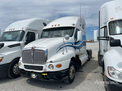 2007 Kenworth T2000 6x4 T/A Sleeper Truck Tractor (Inoperable)