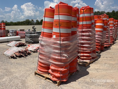 Quantity of (32) Traffic Barrels