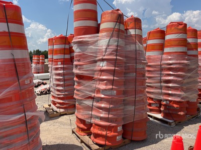 Quantity of (40) Traffic Barrels
