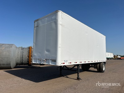 1975 Fruehauf ADX9-8001-23-6 26 ft x 96 in S/A Van Trailer
