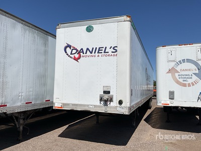 2008 Great Dane 53 ft x 102 in Sliding T/A Remolque de furgoneta