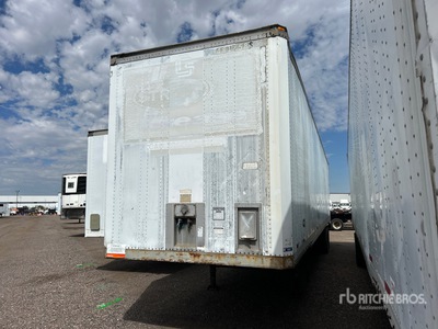 1984 Strick 48 ft x 102 in Sliding T/A Van Trailer
