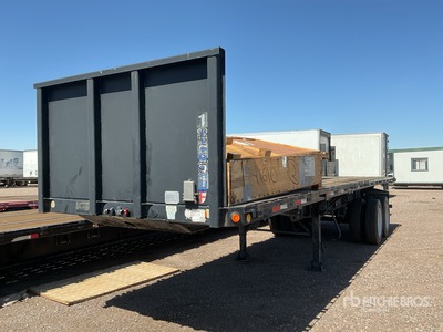 2006 Lufkin 32 ft T/A Flatbed Trailer