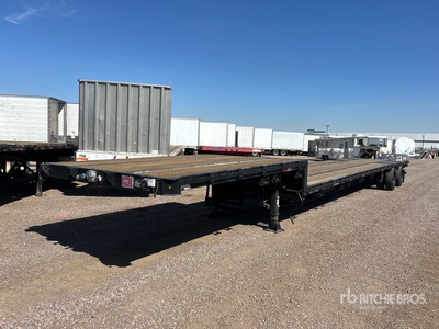 1999 Nordic 53 ft T/A Spread Axle Single Drop Van Trailer