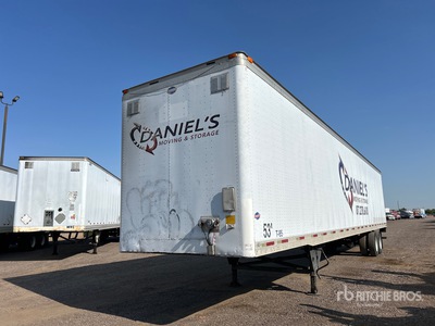 2001 Utility VS2DC 53 ft x 102 in T/A Flatbed Trailer