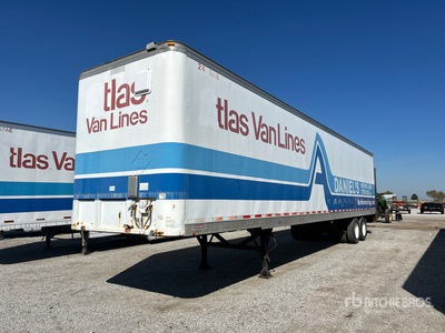 1990 Fruehauf 45 ft x 102 in T/A Van Trailer